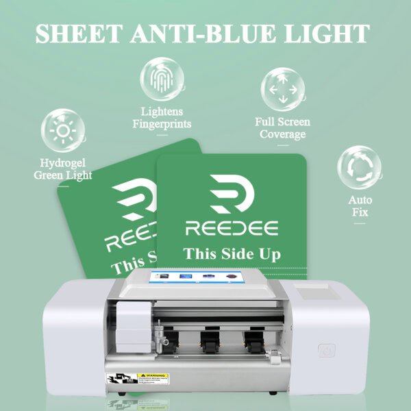 ⁦Anti Blue Light Screen Protector Self Healing Bu09-2 Reedee⁩ - الصورة ⁦3⁩