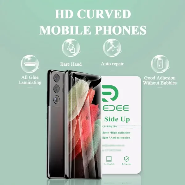 Mobile phone screen protector TPU self-healing BU12 Reedee — изображение 3