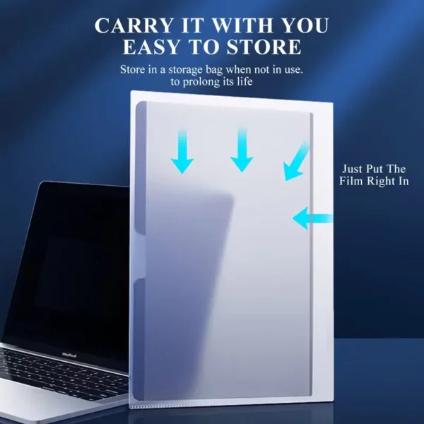 Laptop blue light screen protector - Imagem 5