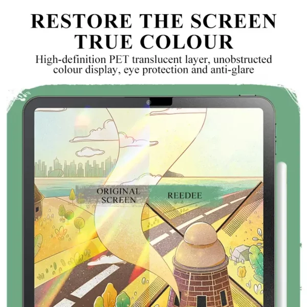 Best ipad Matte Screen Protector Anti-Glare PSB26 REEDEE - Image 5