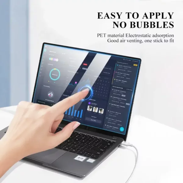 ⁦Antibacterial Anti-Fingerprint screen protector PSB16⁩ - الصورة ⁦5⁩
