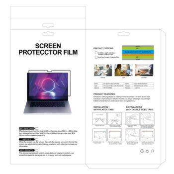 Frame glue anti blue light laptop filter packaging