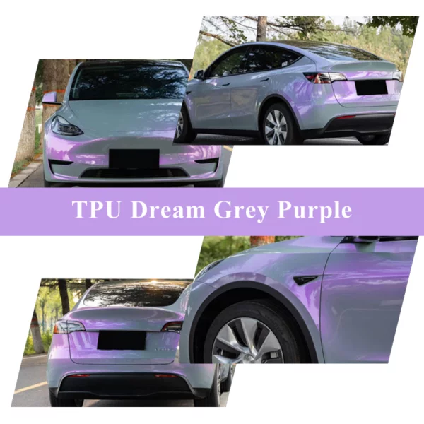 جودة عالية لون TPU سيارة التفاف الفيلم 5 JPG