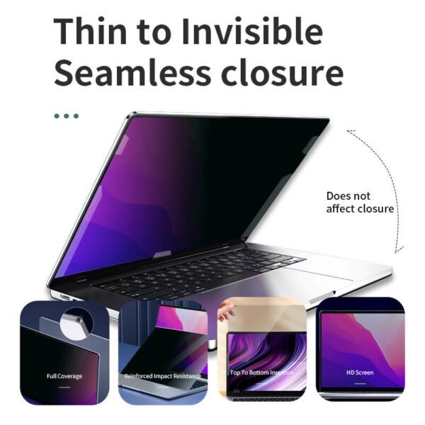 Laptop Computer Privacy Screen Filter Wholesale – PET Anti-Glare Film PV2HCG06 - Imagem 4