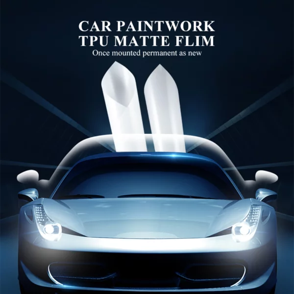 Film de protection de peinture de voiture TPU PPF mat 2 jpg