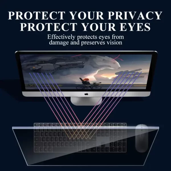 Privacy Screen Protector Computer Hanger Filter REEDEE - 画像 (5)