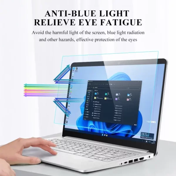 ⁦Anti fingerprint screen protector for laptop PSB15 REEDEE⁩ - الصورة ⁦5⁩