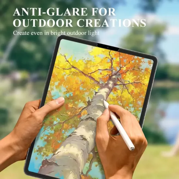 ⁦Anti fingerprint screen protector ipad PSB15 REEDEE⁩ - الصورة ⁦3⁩