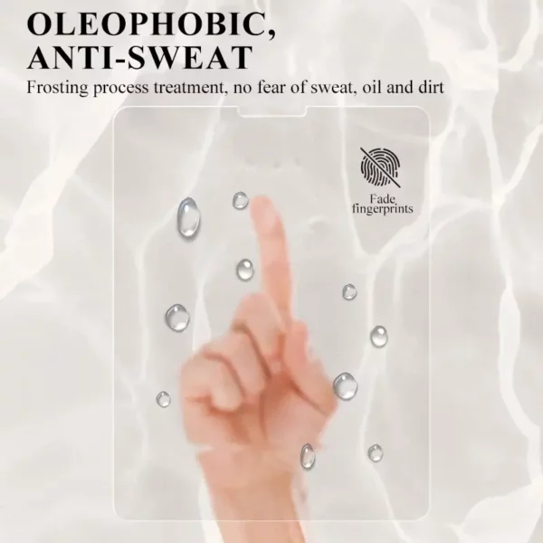 ⁦Anti fingerprint screen protector ipad PSB15 REEDEE⁩ - الصورة ⁦5⁩