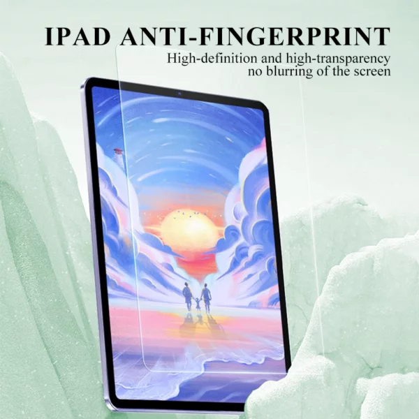ipad screen protector anti fingerprint Antibacterial 1 jpg