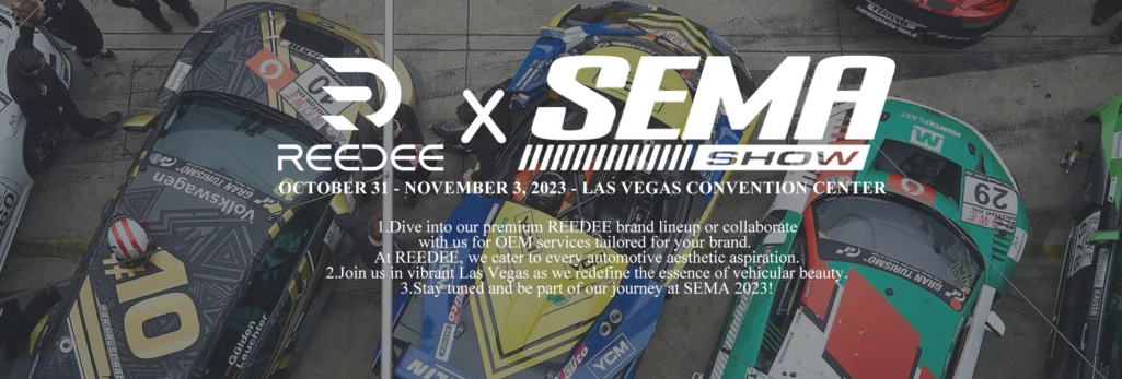 SEMA show: Transformando a estética automotiva com REEDEE Co., Ltd