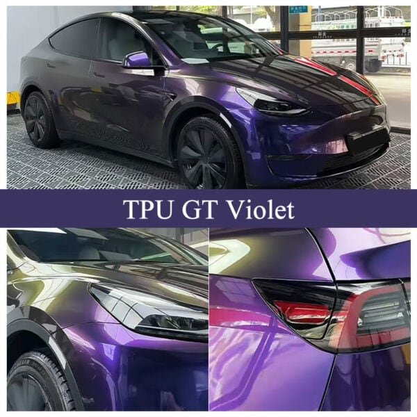 Gt Violet Color Tpu Ppf Car Adhesive Film 7.5Mil | REEDEE — изображение 2