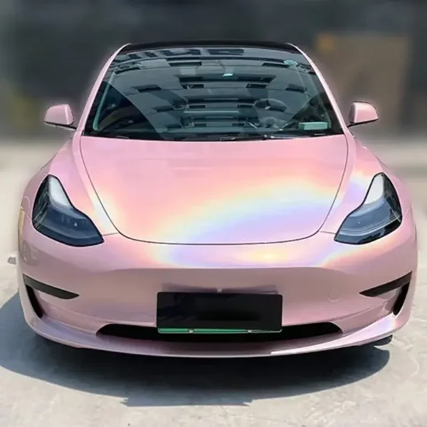 ⁦7.5Mil Laser Carmine Powder Car Wrap Tpu Ppf Color Film⁩ - الصورة ⁦2⁩