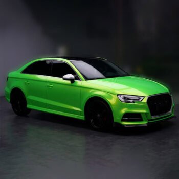 Premium PET Magic Apple Green Car Wrap