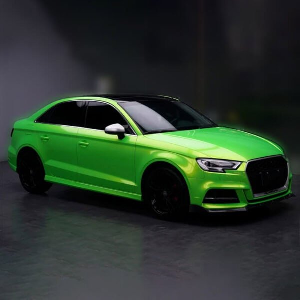 Premium PET Magic Apple Green Car Wrap