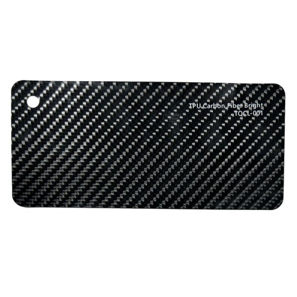 TPUカーボンファイバー明るい色PPFロール