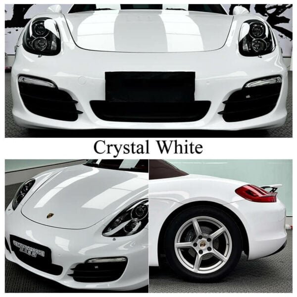 TPU Crystal White Color PPF – Paint Protection Film - Image 2