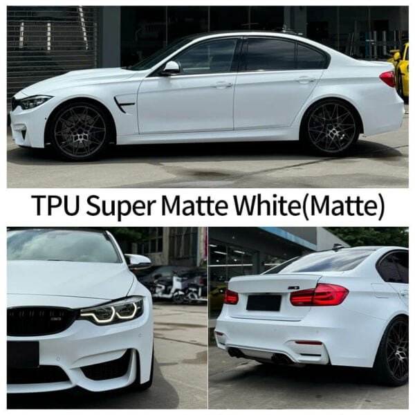 TPU Super Matte White Color PPF Roll - 이미지 2