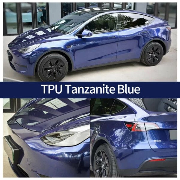 TPU Tanzanite Blue Color PPF Roll Wholesale – Bild 2