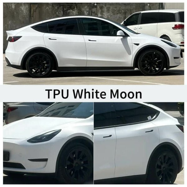 Premium TPU White Moon PPF Car Wrap - 画像 (2)