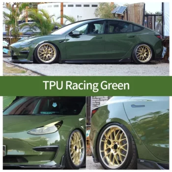 Étui à roulettes Racing Green TPU PPF
