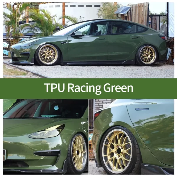 Étui à roulettes Racing Green TPU PPF