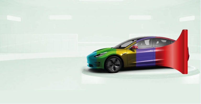 Car Vinyl Wrap 移动