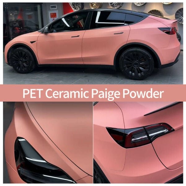 Premium PET Ceramic Paige Powder Vinyl Wrap Roll - Image 2