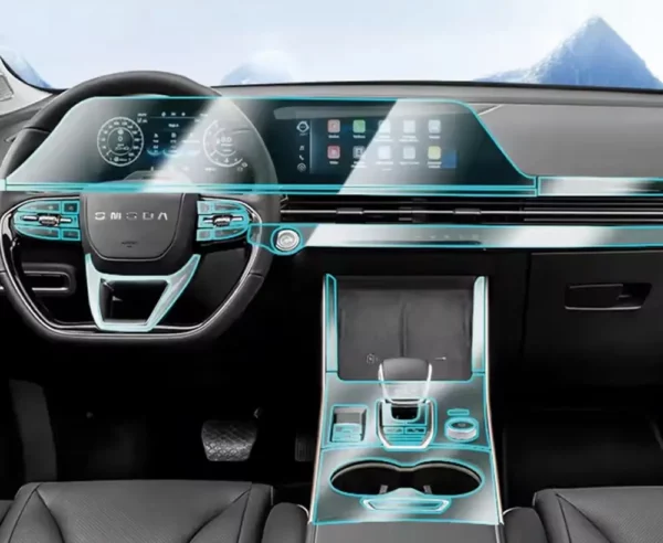 Premium TPU Automotive Center Console Film – Image 2