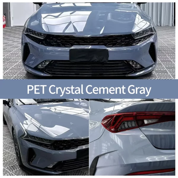 Cement Gray Car Wrap Roll – Bild 2