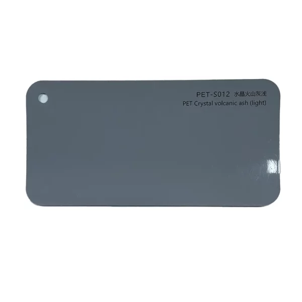 Envelopamento de carro PET Crystal Light Cinzas Vulcânicas