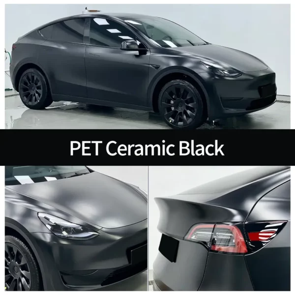 Ceramic Black Car Wrap Roll - छवि 2