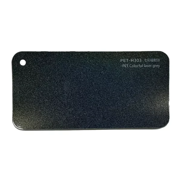 Musterkarte für Rainbow Laser Grey Car Wrap