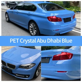 Capa para envelopamento de carro Crystal Abu Dhabi Blue