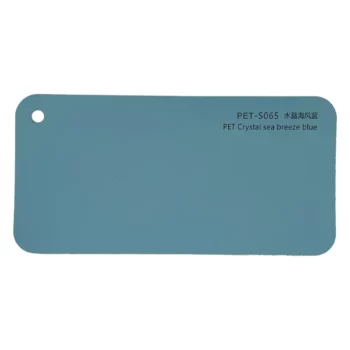 Crystal Sea Breeze Blue Car Wrap sample card