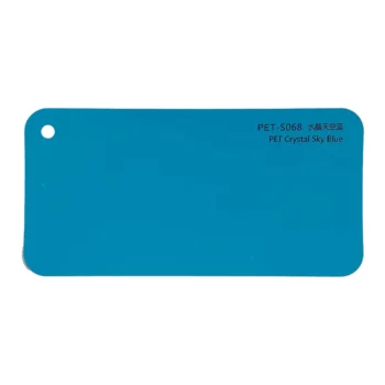 Crystal Sky Blue Car Wrap sample card