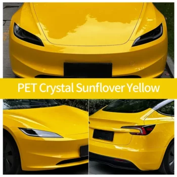 Étui de protection pour voiture Crystal Sunflower Yellow