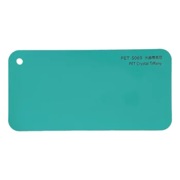 Crystal Tiffany Blue Car Wrap sample card