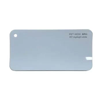 PET Highlight white sample case