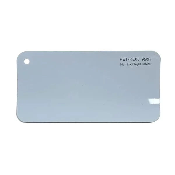 PET Highlight white sample case
