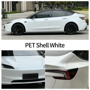 Shell White Car Wrap card