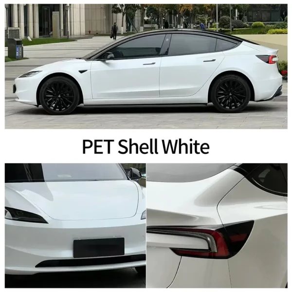 Shell White Car Wrap card