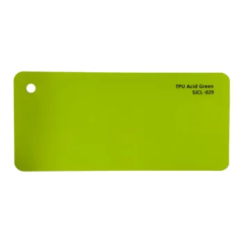 Acid Green TPU PPF sample card