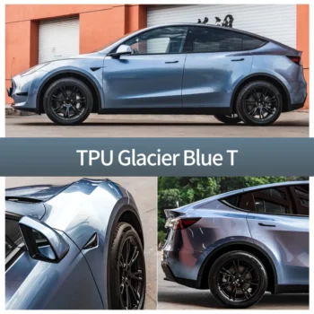 Capa TPU Glacier Blue T com proteção PPF