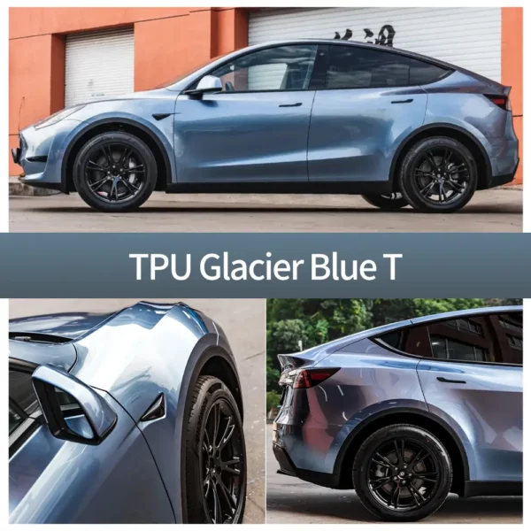 Capa TPU Glacier Blue T com proteção PPF