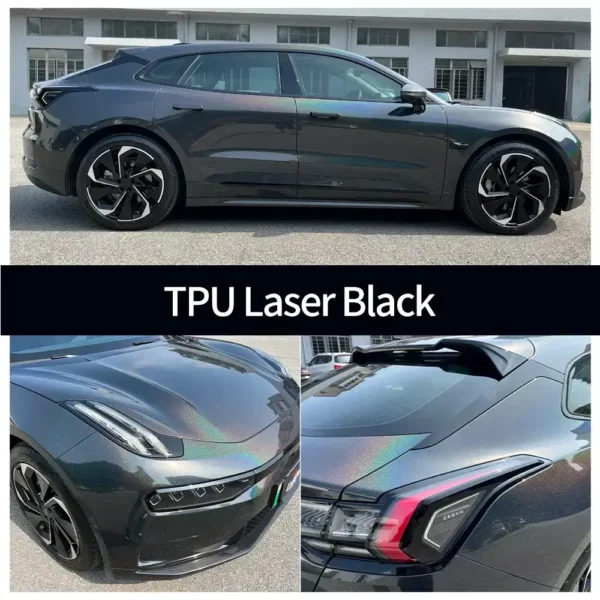 TPU 레이저 글로시 블랙 PPF 케이스