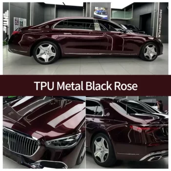 Metal Black Rose Color PPF case