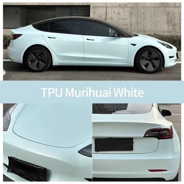 TPU Murihuai White color PPF case