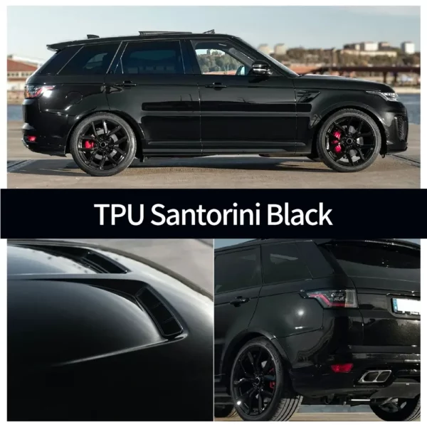 Santorini Black Color PPF case