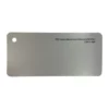 Образец карты Satin Aluminum Mercury PPF